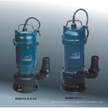 Pompe à eaux usées submersible (série WQD)